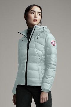 Chamarras Canada Goose Mujer México - Abbott Chaqueta De Plumas Verdes Claro OP4961850